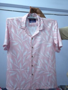 Casual Half Shirt (Pink Color) for man