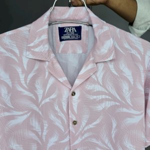 Casual Half Shirt (Pink Color) for man