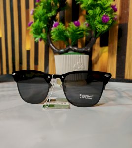 Black Alloy Sunglasses for Men