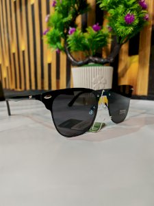 Black Alloy Sunglasses for Men